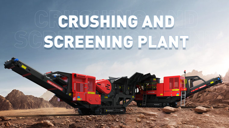 Wotetrack Crawler Type Mobile Crushing And Screening Plant