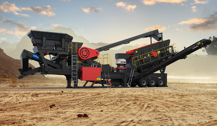 MTF Wheel Type Mobile Crushing And Screening Plant