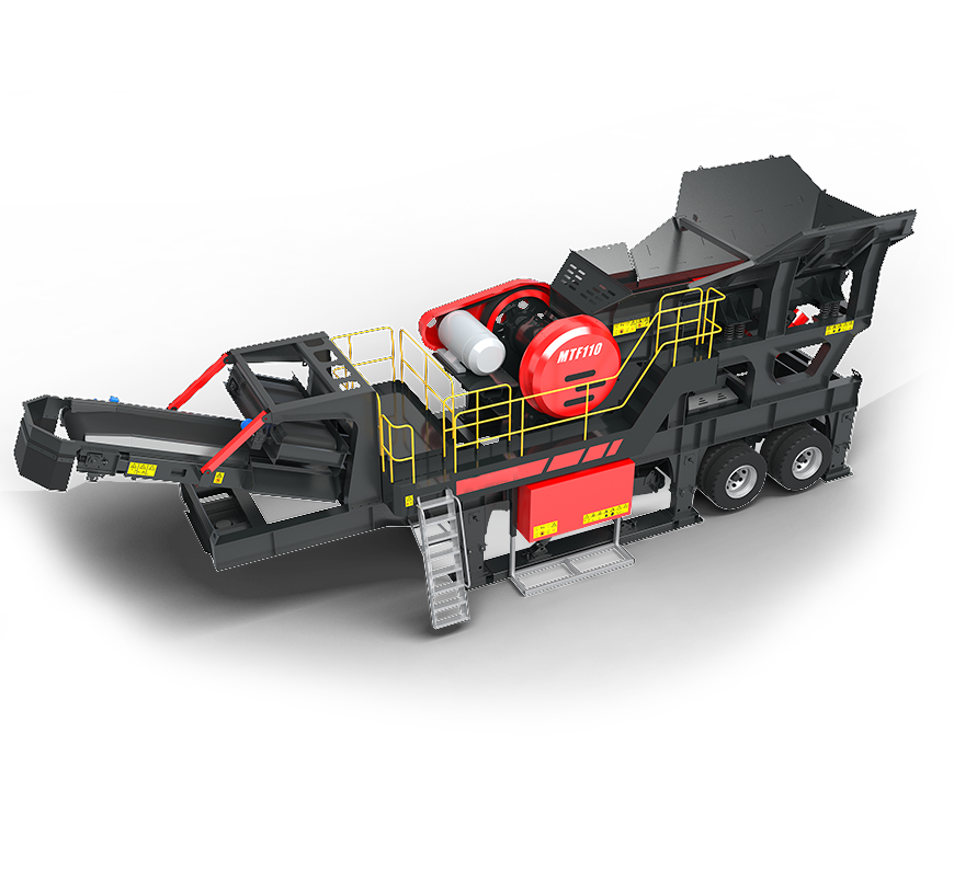 MTF Wheel Type Mobile Crushing And Screening Plant